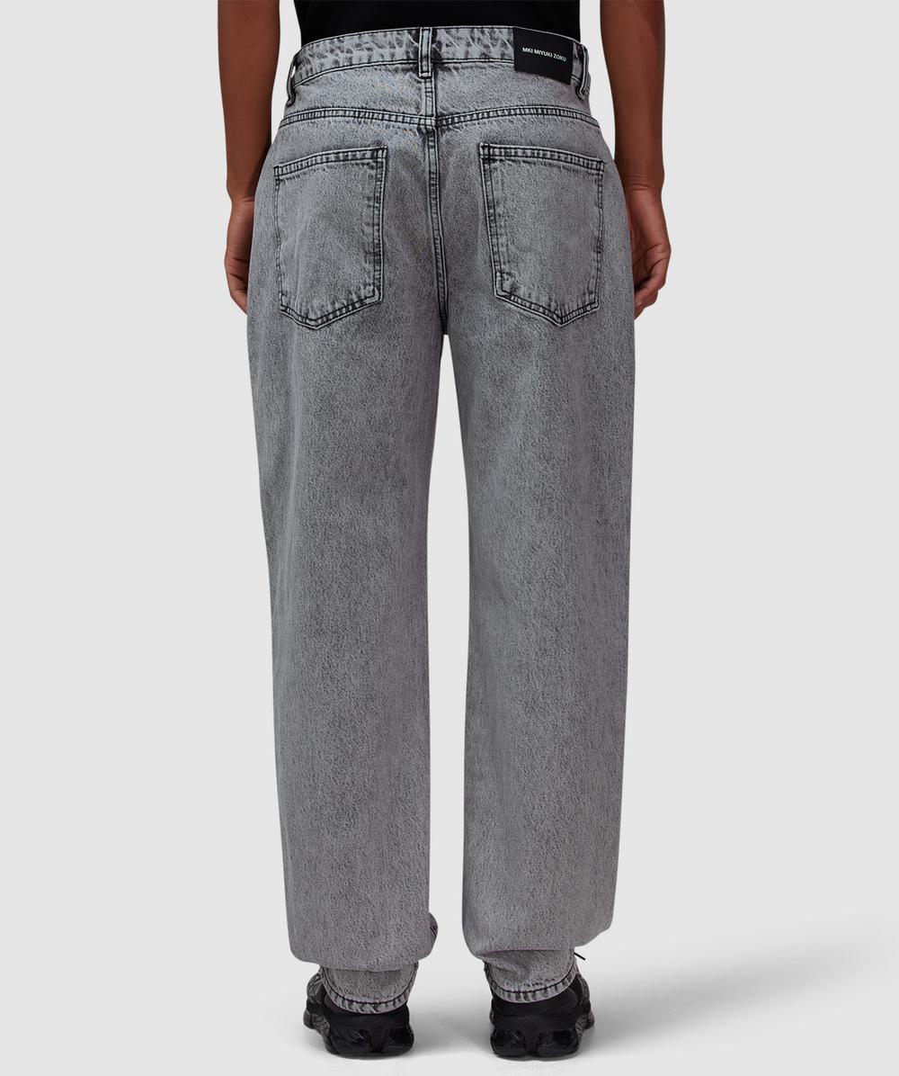 MKI MIYUKI ZOKU Classic denim jean | WASHED BLACK | SEVENSTORE