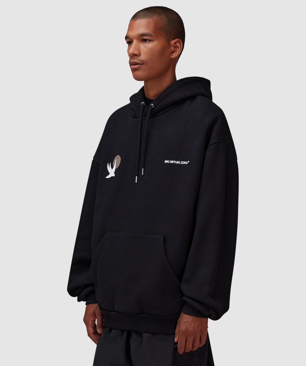 MKI MIYUKI ZOKU Swallow hoodie | BLACK | SEVENSTORE