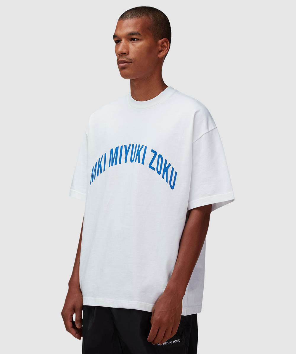 みき MKI MIYUKI ZOKU Arch t-shirt | WHITE | SEVENSTORE