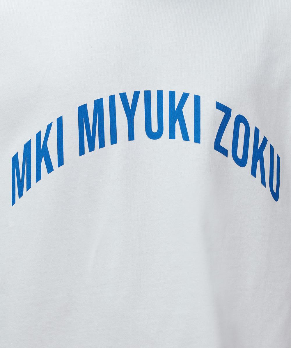 みき MKI MIYUKI ZOKU Arch t-shirt | WHITE | SEVENSTORE