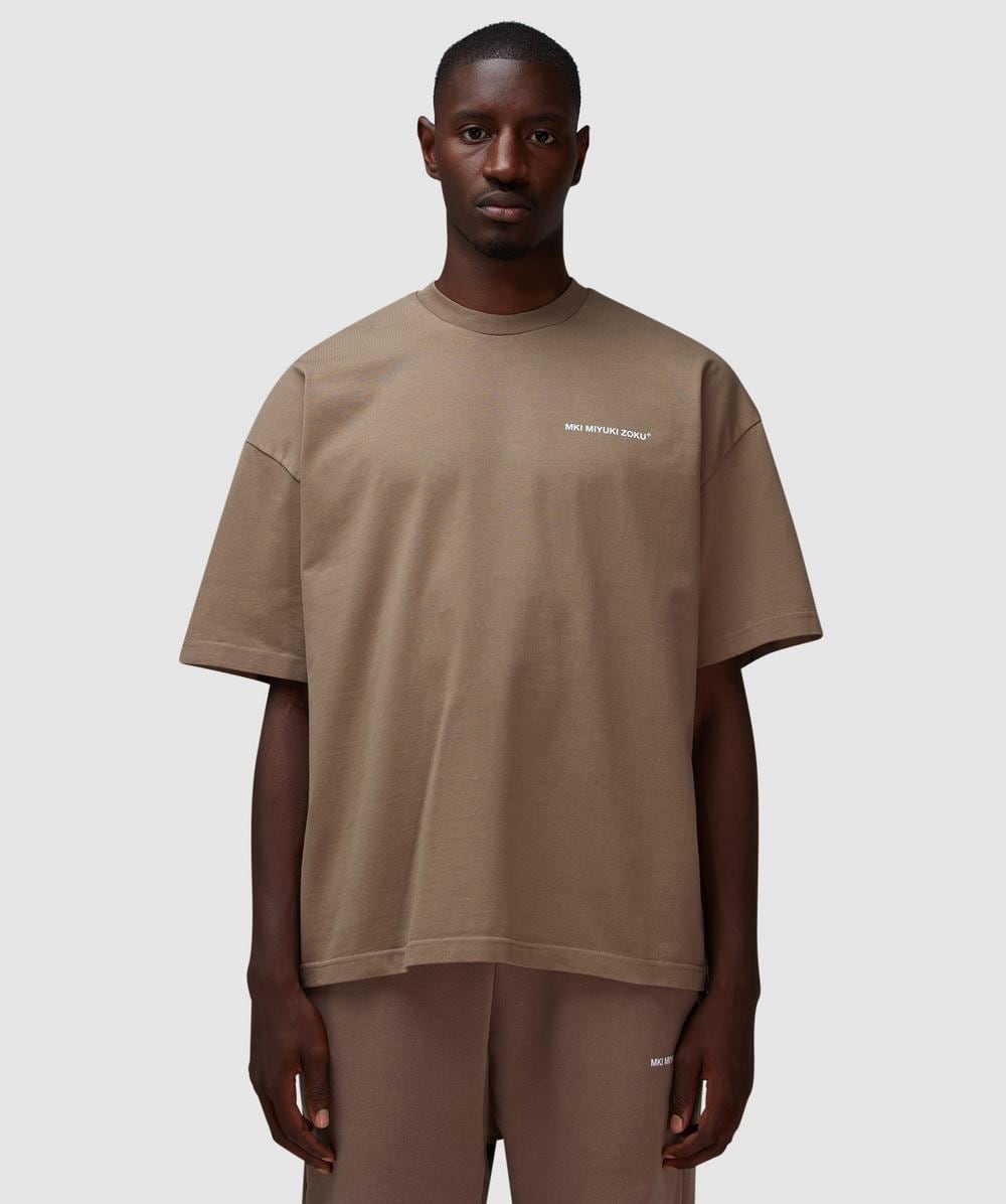 Mki Miyuki Zoku Uniform T-shirt In Brown