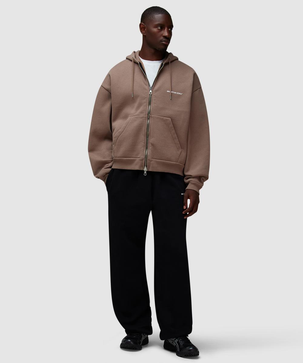 MKI MIYUKI ZOKU Uniform zip hoodie | MUSHROOM | SEVENSTORE