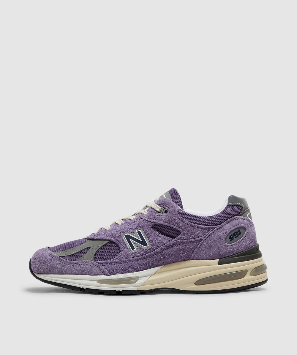 New Balance Miuk 991v2 Sneaker In Purple