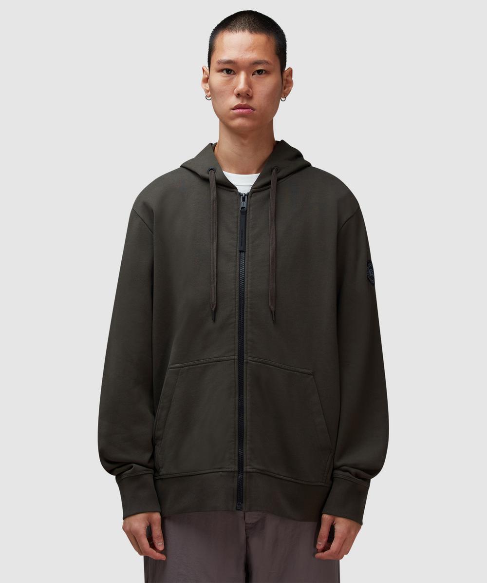 Canada Goose Huron Full Zip Hoodie (Volcano - M) - Size M, Male