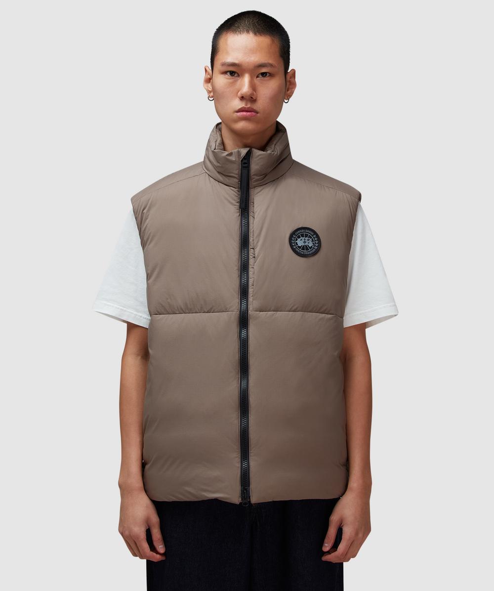 Canada Goose Lodge Gilet (Taupe Grey - Xl) - Size XL, Male