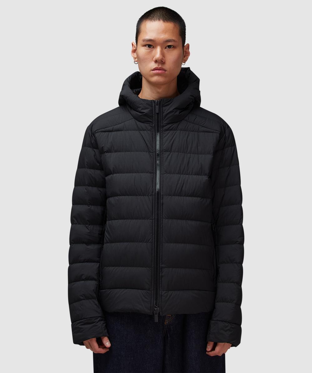 Canada Goose Men's Black Enduraluxe Crofton Hooded Jacket ( - Xl) - Size Xl