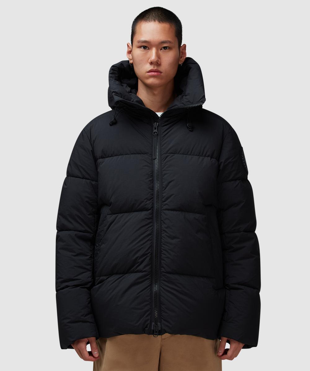 Canada Goose Crofton Matte Puffer Jacket (Black - L) - Size L, Male