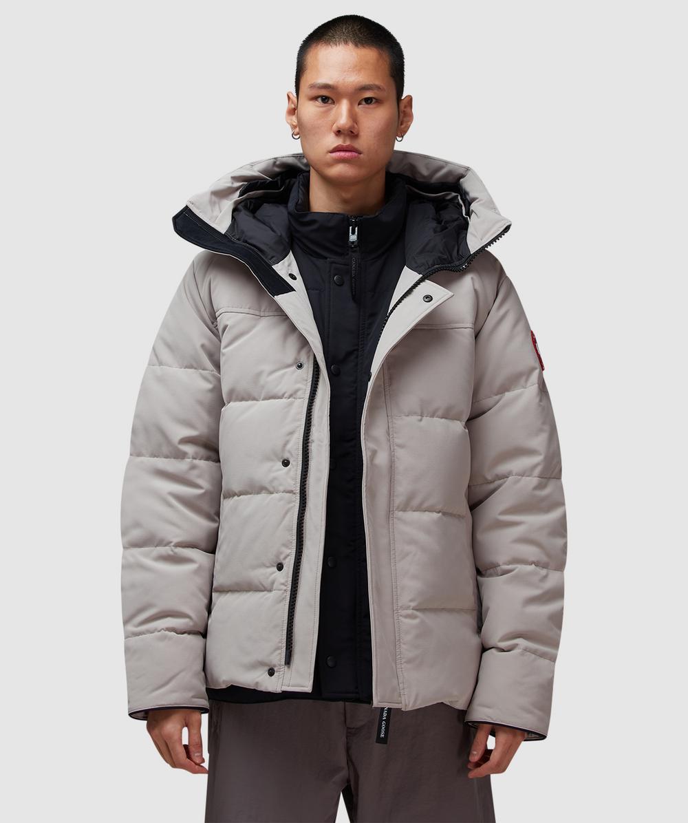 Canada Goose Macmillan Parka Jacket (Limestone - L) - Size L, Male