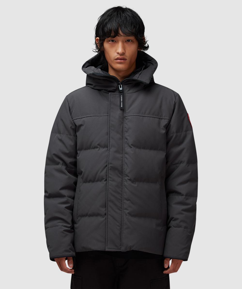 Canada Goose Macmillan Parka Jacket (Granite Grey - S) - Size S, Male