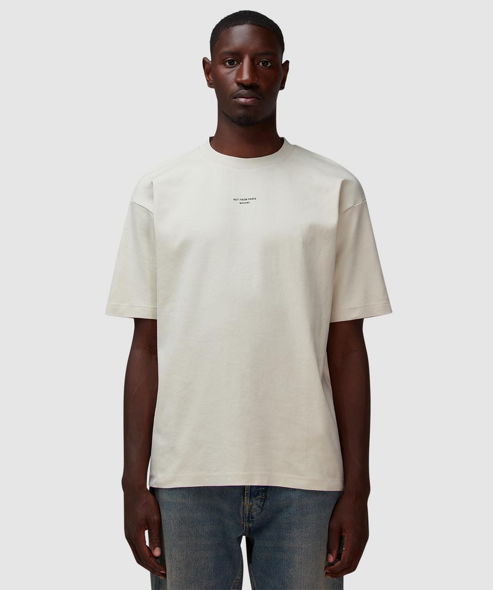 Drôle de Monsieur Classic slogan t-shirt | MASTIC | SEVENSTORE