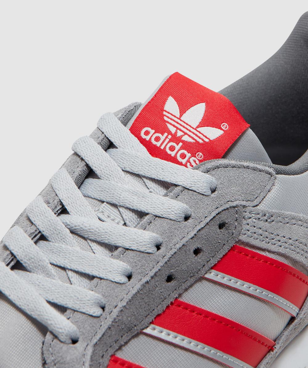 adidas ZX 600 sneaker | GREY THREE/BETTER SCARLET/GREY TWO