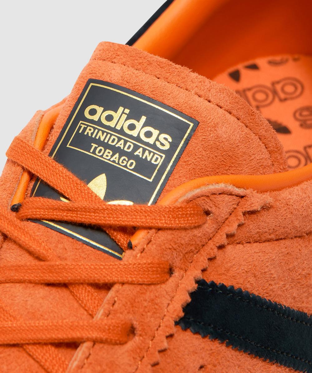 adidas Trinidad and Tobago sneaker | ORANGE/CORE BLACK/GUM 3