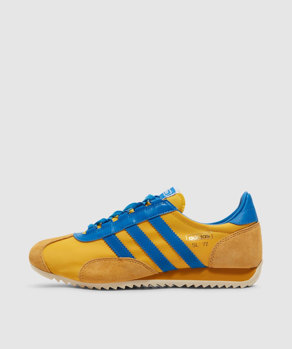 adidas Sl 72 Pt Sneaker (Bold Gold/Bright Royal/Team Royal Blue - 10) - Size 10 - Men's, Unisex