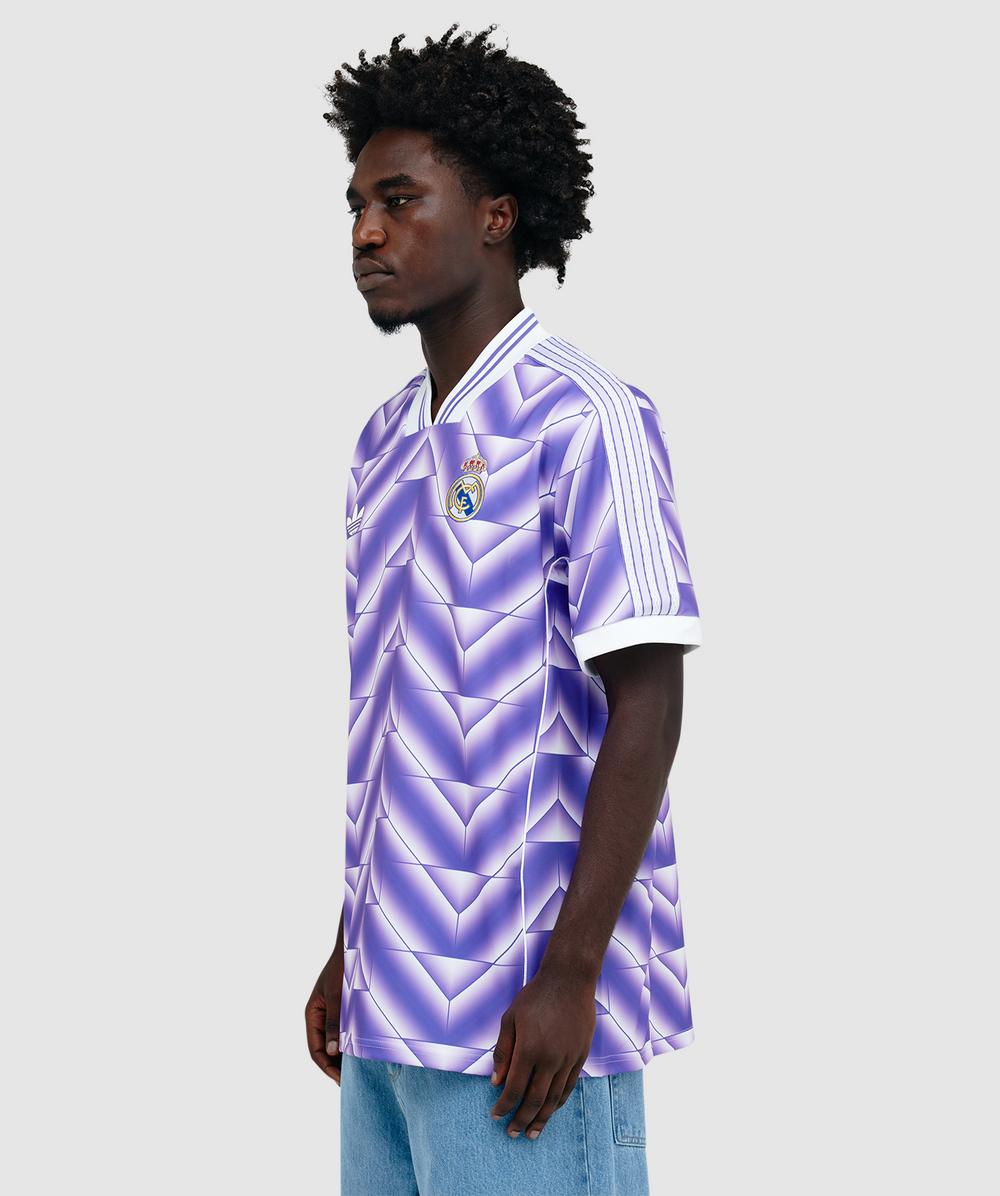 adidas Real madrid LF jersey t-shirt | purple rush/white | SEVENSTORE