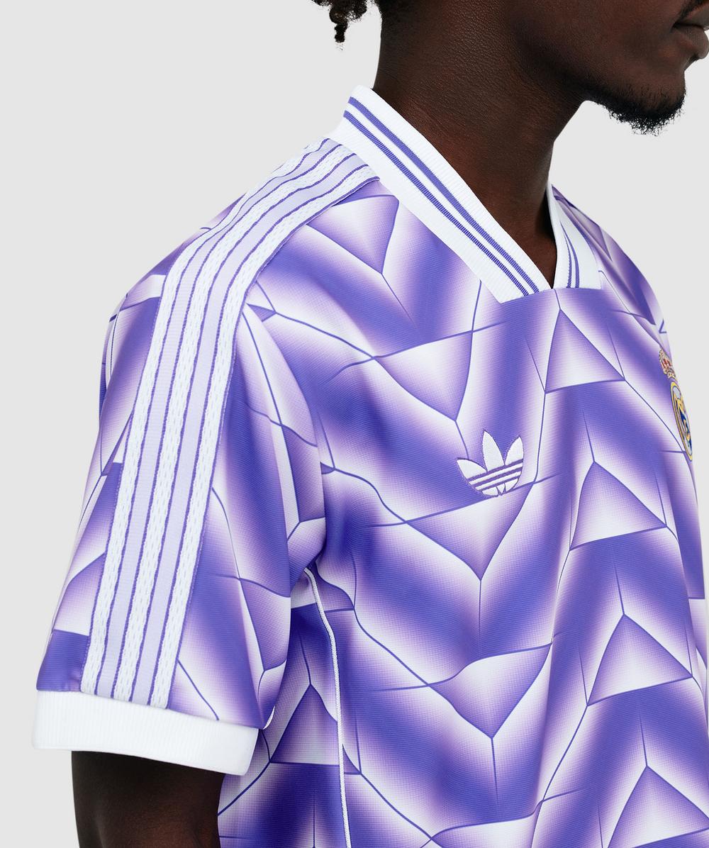 adidas Real madrid LF jersey t-shirt | purple rush/white | SEVENSTORE