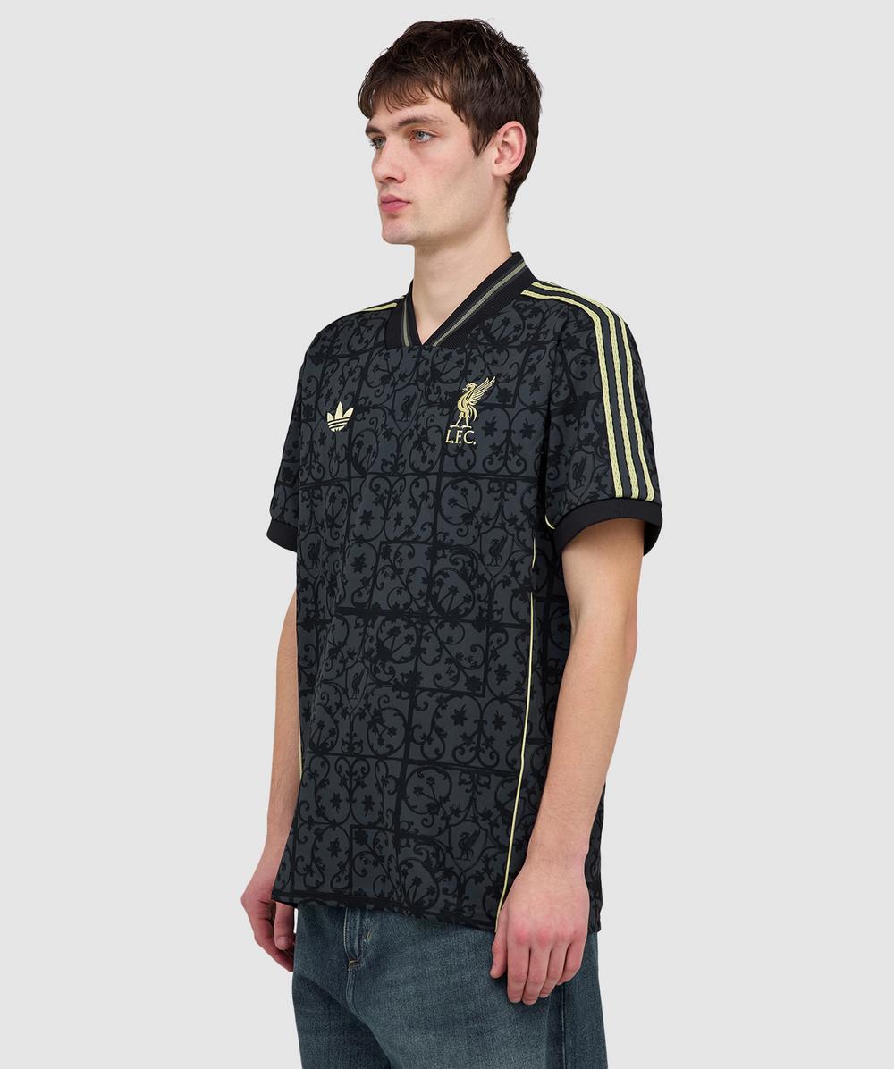 adidas Liverpool FC LFSTLR jersey shirt | carbon/halo gold