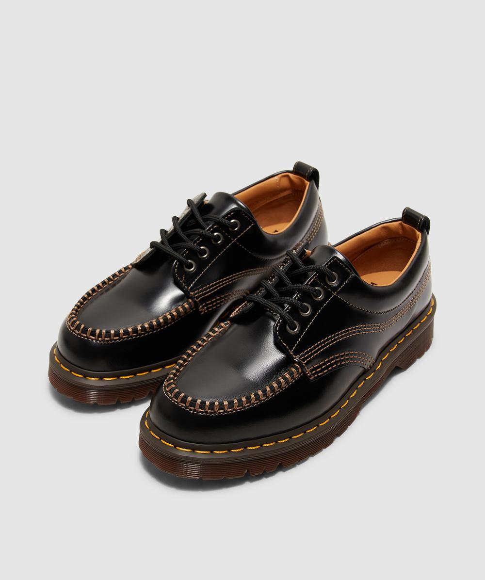 Dr. Martens Lowell 4 eye shoe | BLACK | SEVENSTORE
