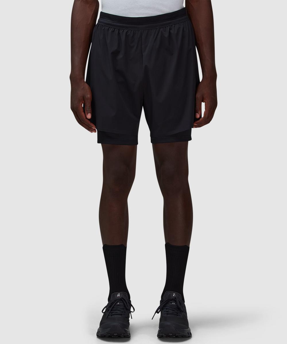 On 5-inch Performance 2 In 1 Short In Black