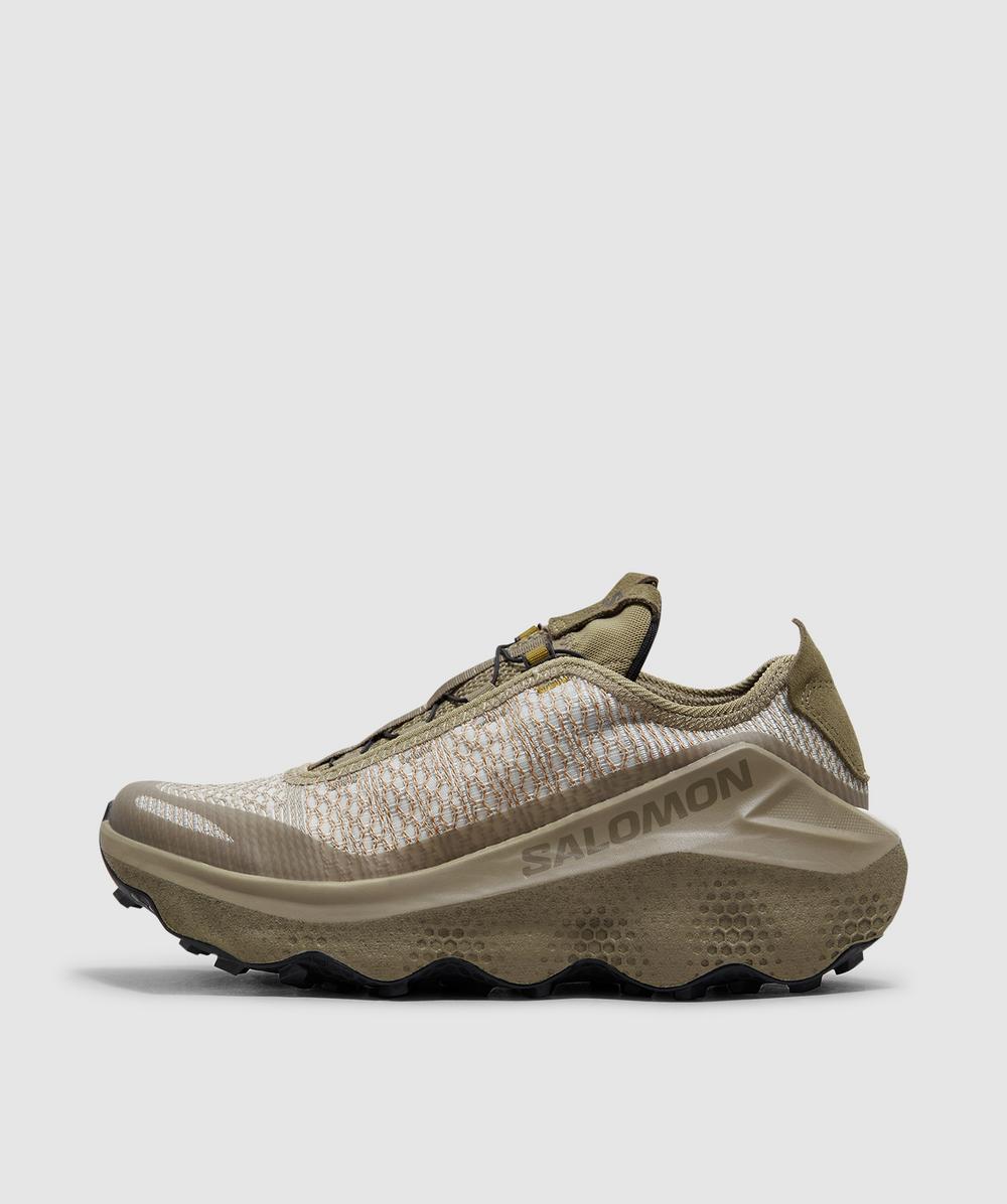 Salomon S Lab Orava Advanced Sneaker (Fallen Rock/Stone Gray/Bronze Brown - 6) - Size 6 - Men's, Unisex