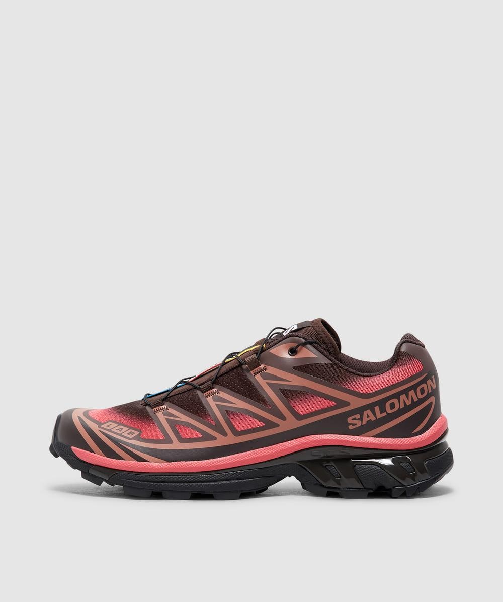 Salomon S Lab Xt-6 Skyline Sneaker (Black Coffee/French Roast/Rouge Red - 8) - Size 8 - Men's, Unisex