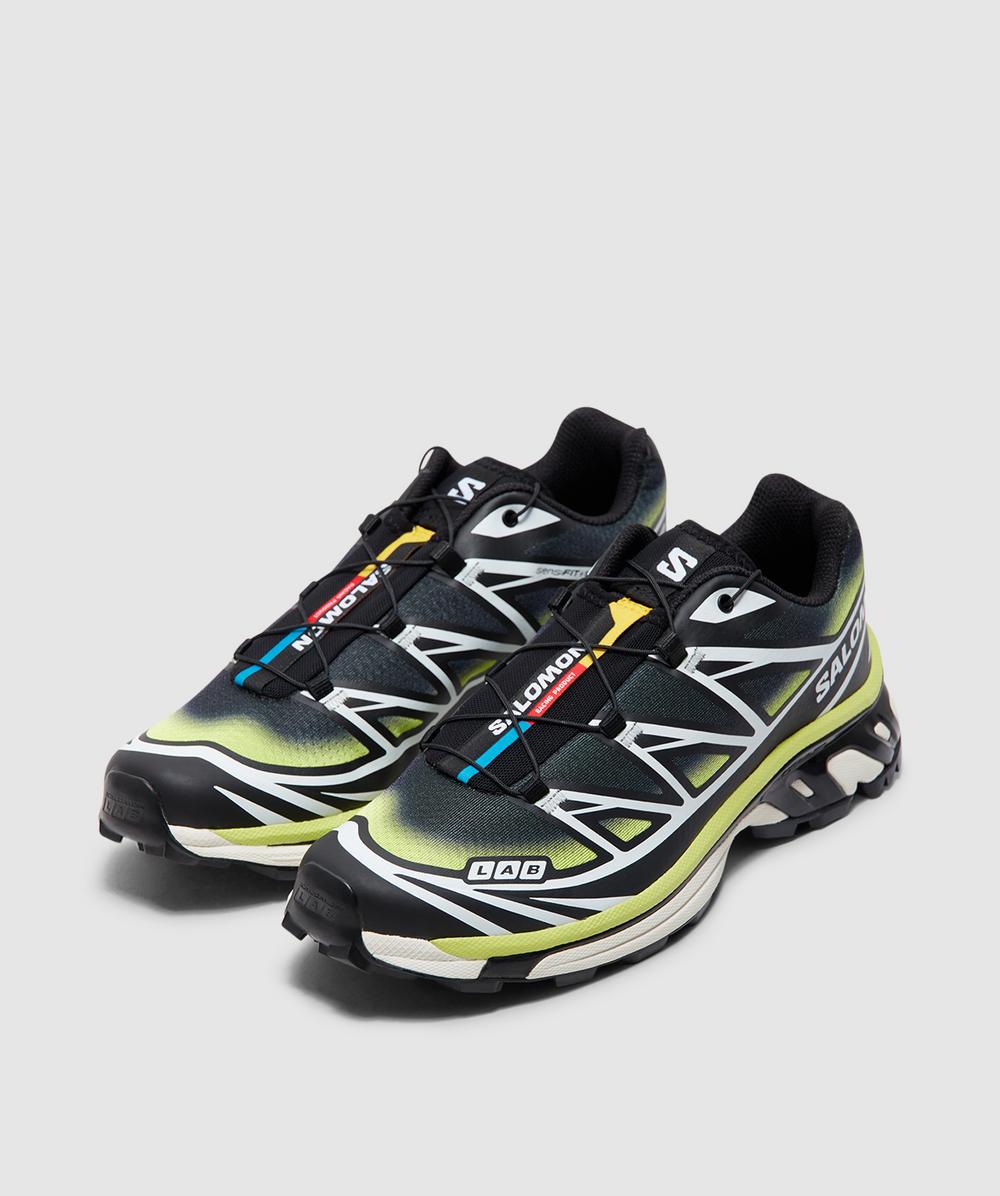 Salomon S Lab XT-6 skyline sneaker | BLACK/MARITIME BLUE/SHARP