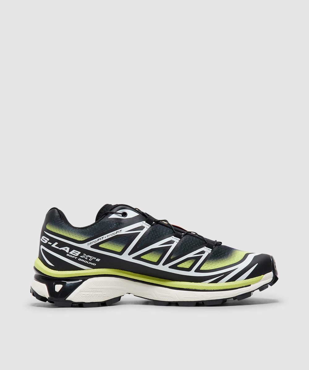 Salomon S Lab XT-6 skyline sneaker | BLACK/MARITIME BLUE/SHARP