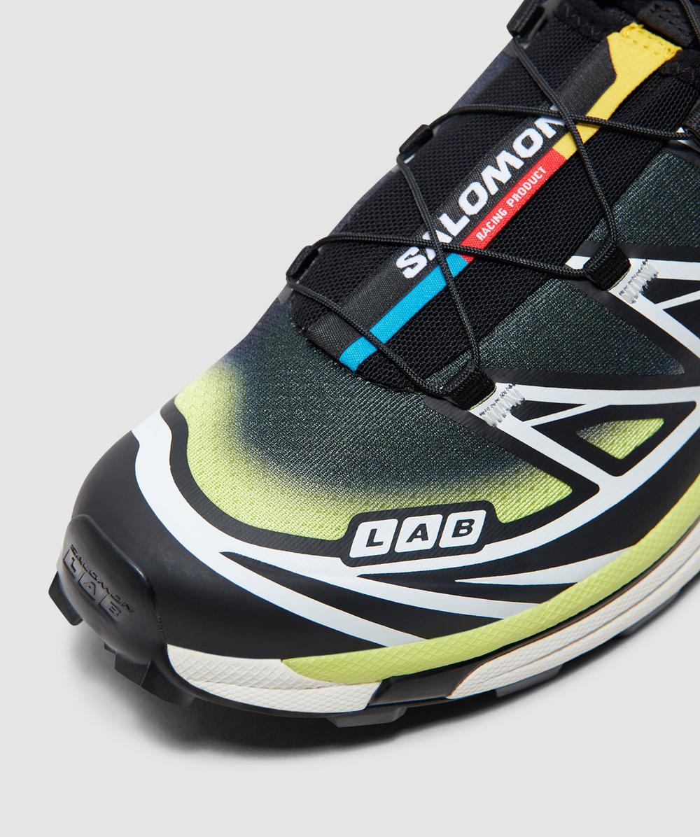 Salomon S Lab XT-6 skyline sneaker | BLACK/MARITIME BLUE/SHARP