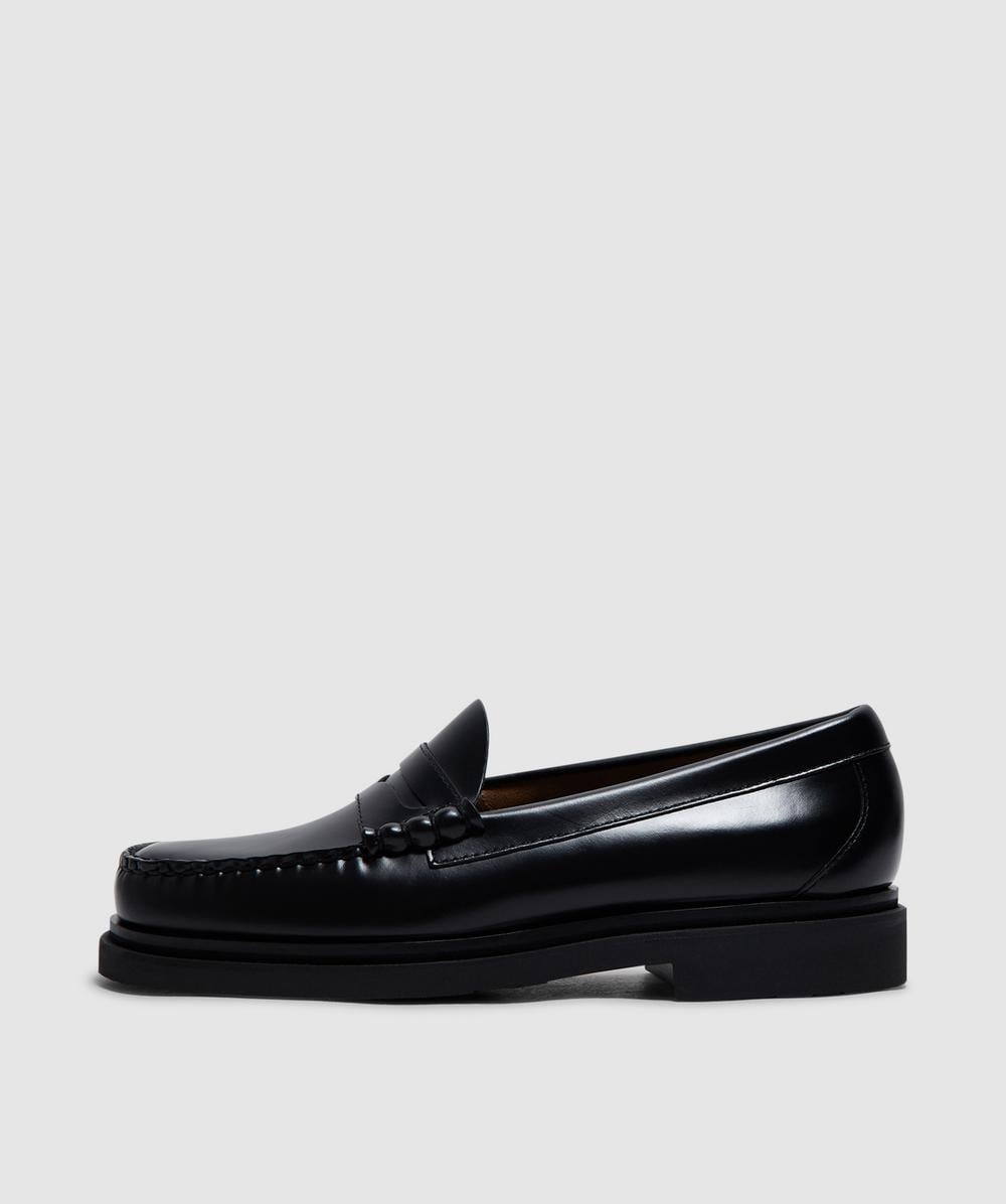 Gh Bass G.h. Bass Weejun Step Larson Moc Penny Loafer In Black
