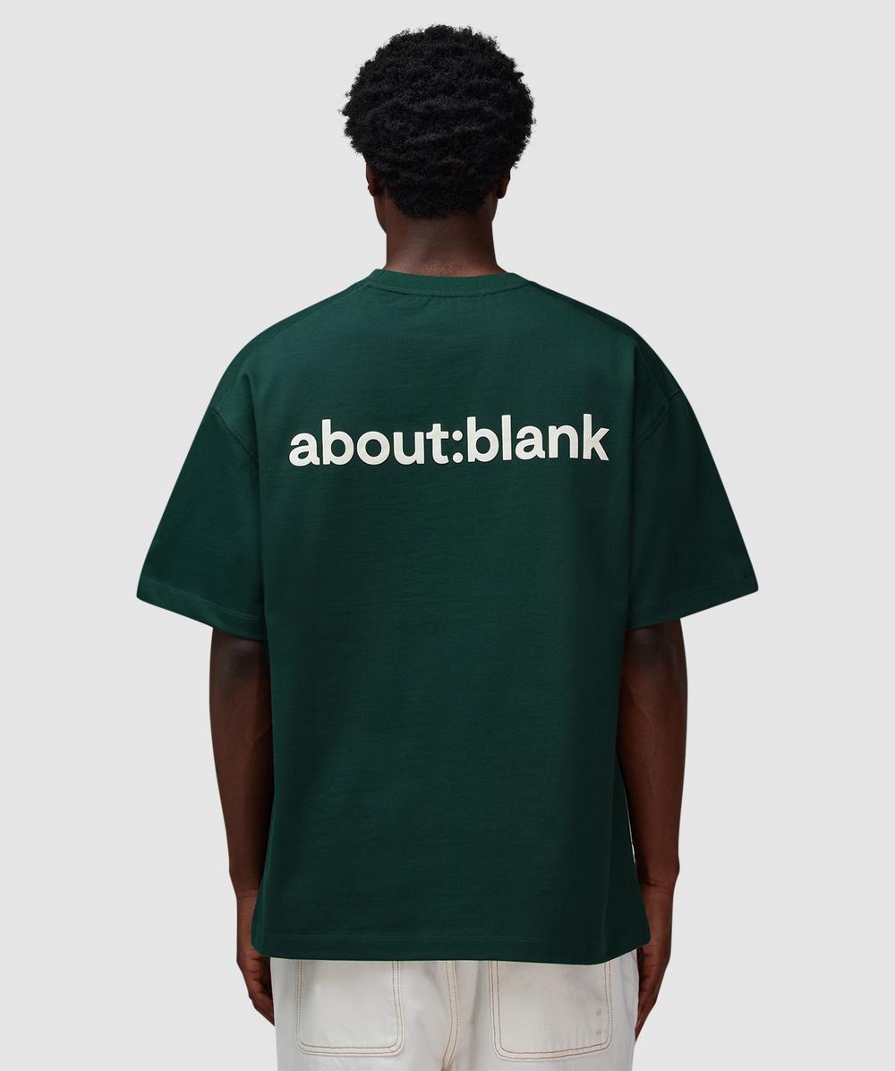Aboutblank About:blank Reverse T-shirt In Green