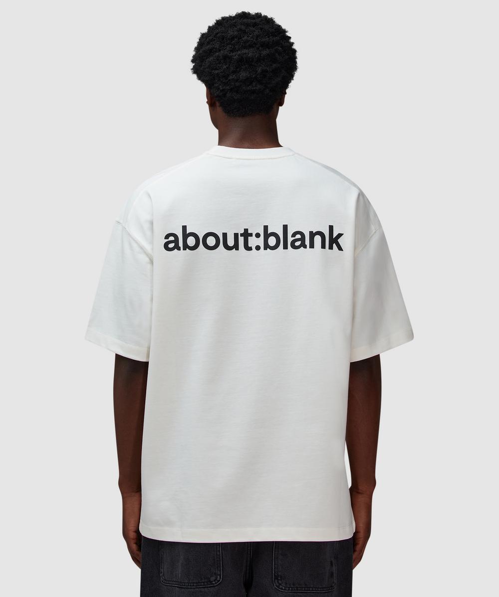Aboutblank About:blank Reverse T-shirt In White