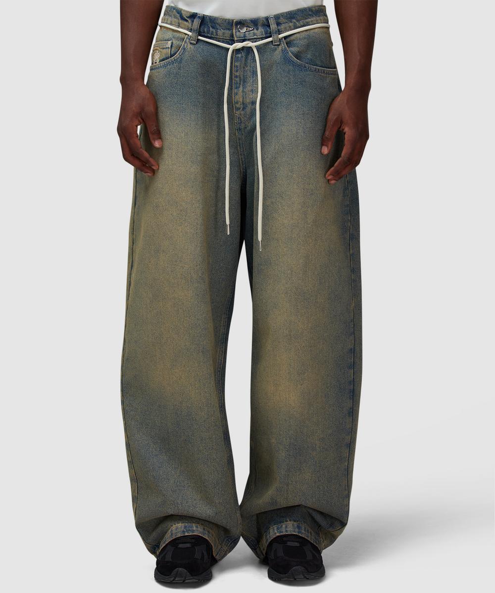 Aboutblank About:blank Wide Leg Denim Pant
