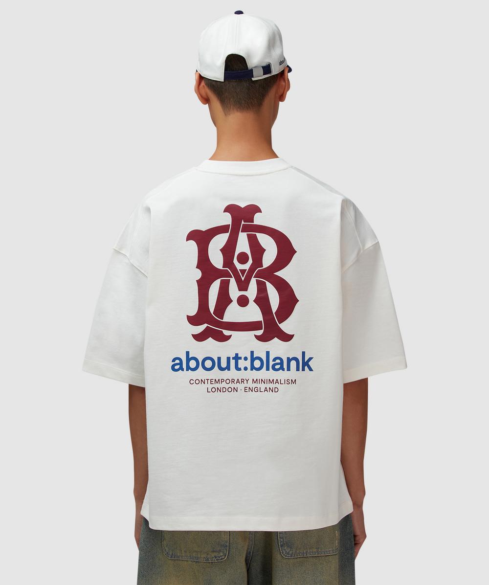 Aboutblank About:blank Insignia T-shirt In White
