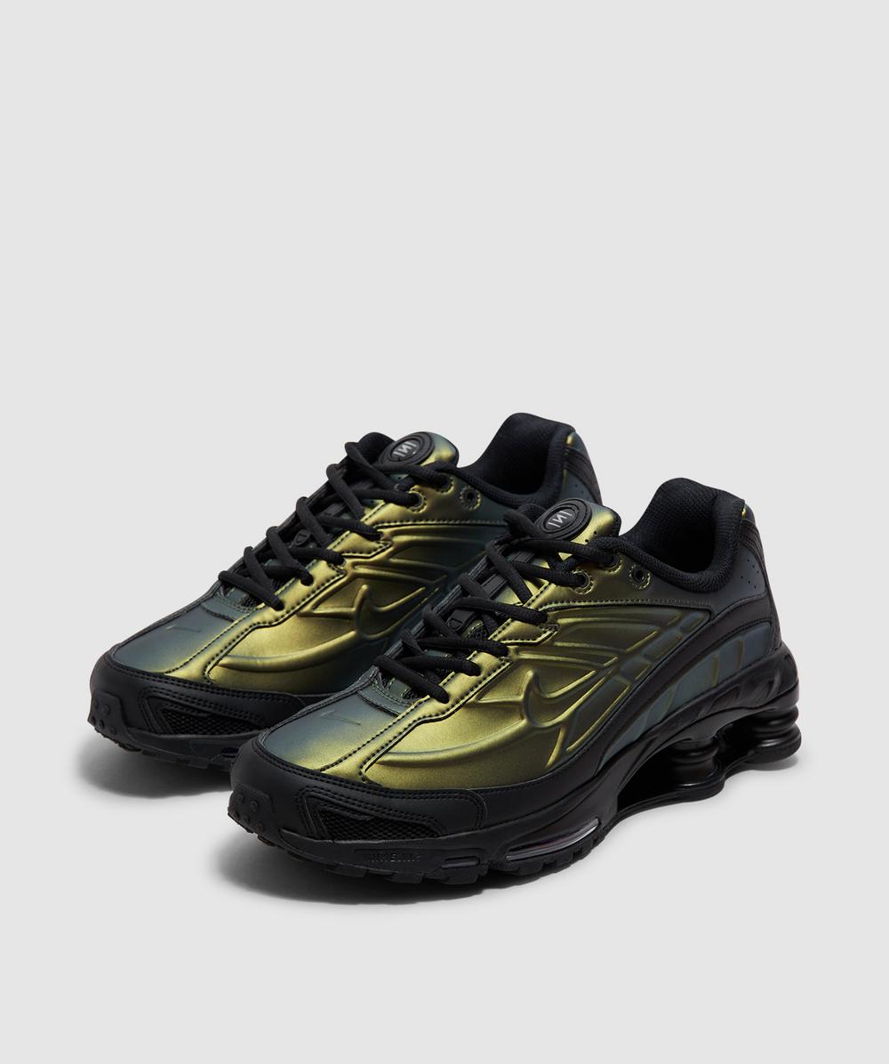 Nike Shox ride 2 sneaker | BLACK/BLACK-OLIVE FLAK-MTLC SILVER