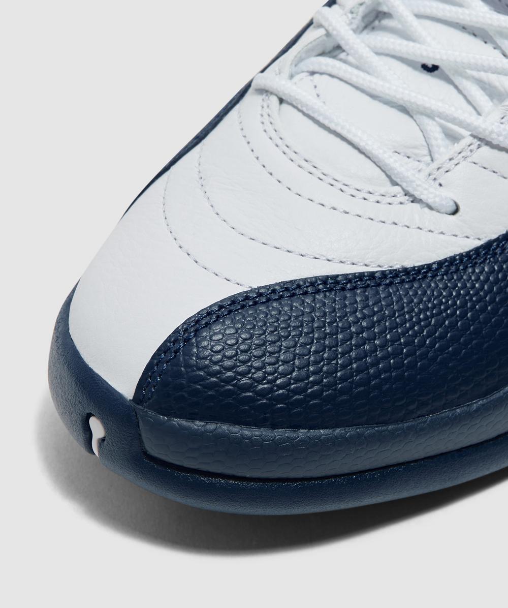Jordan Air Jordan 12 sneaker | WHITE/FRENCH BLUE-MTLC SILVER