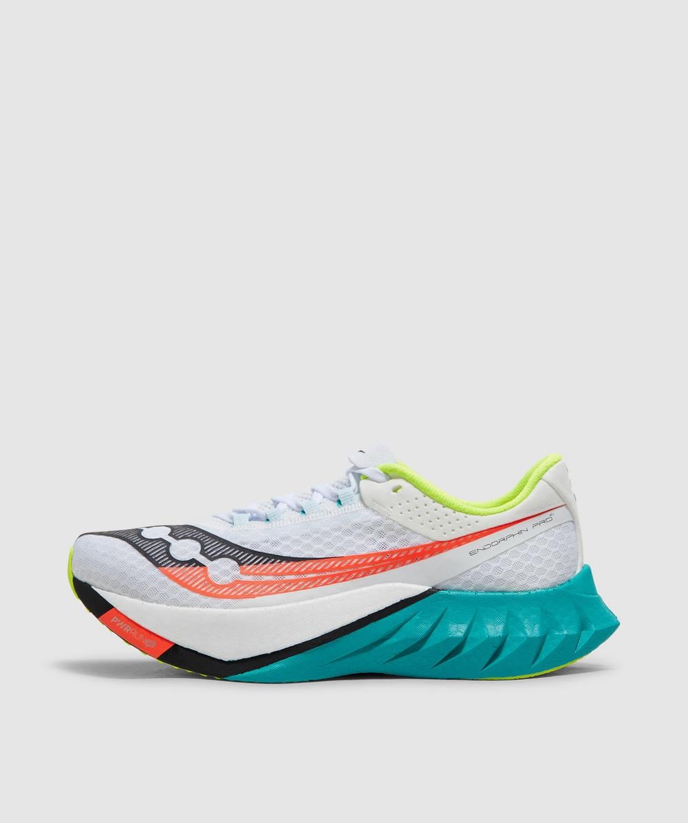Saucony Endorphin Pro 4mesh-panelled Sneakers In Multi
