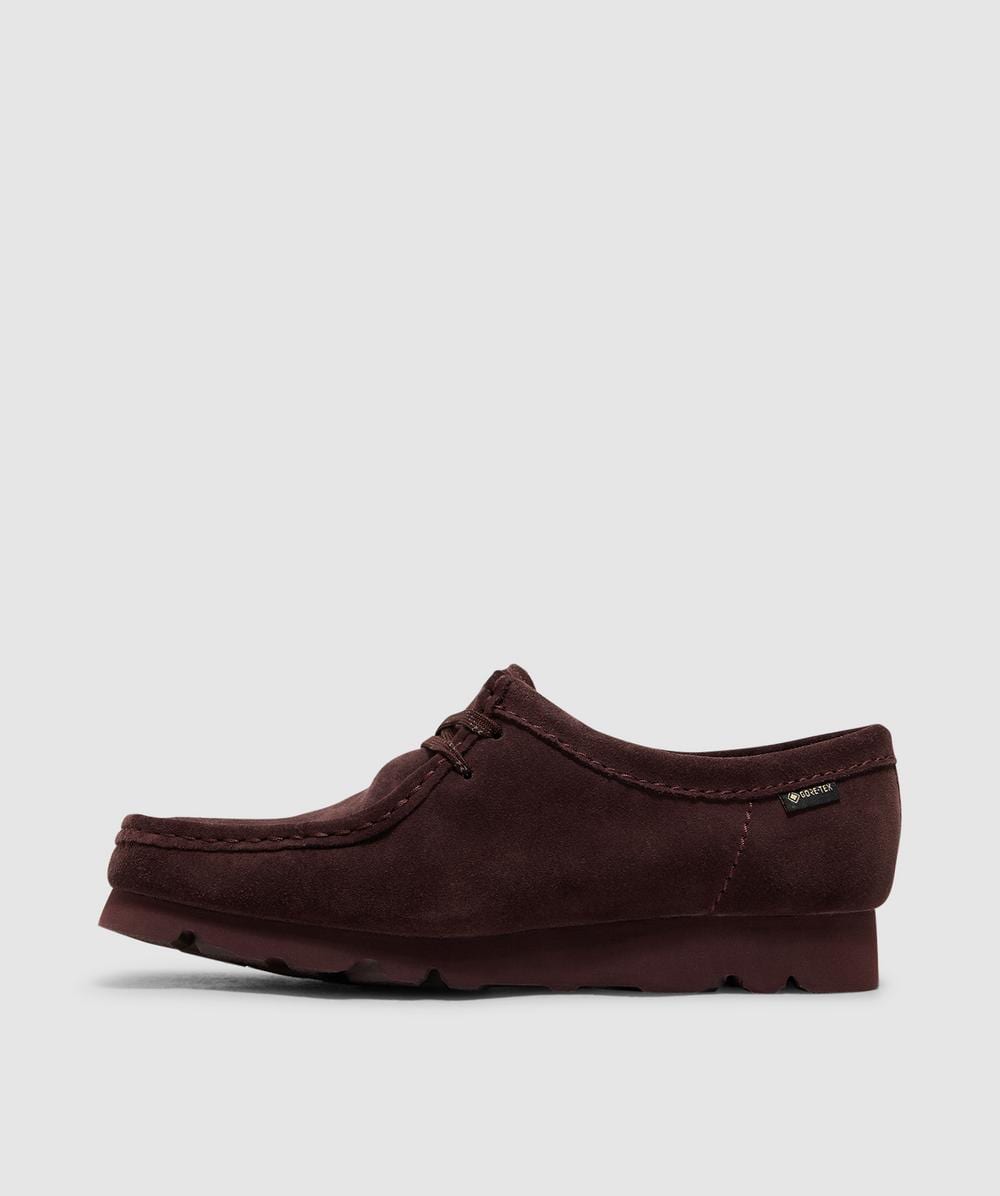 Clarks Originals Womens Wallabee Gore-Tex shoe | PURPLE GRAPE SDE
