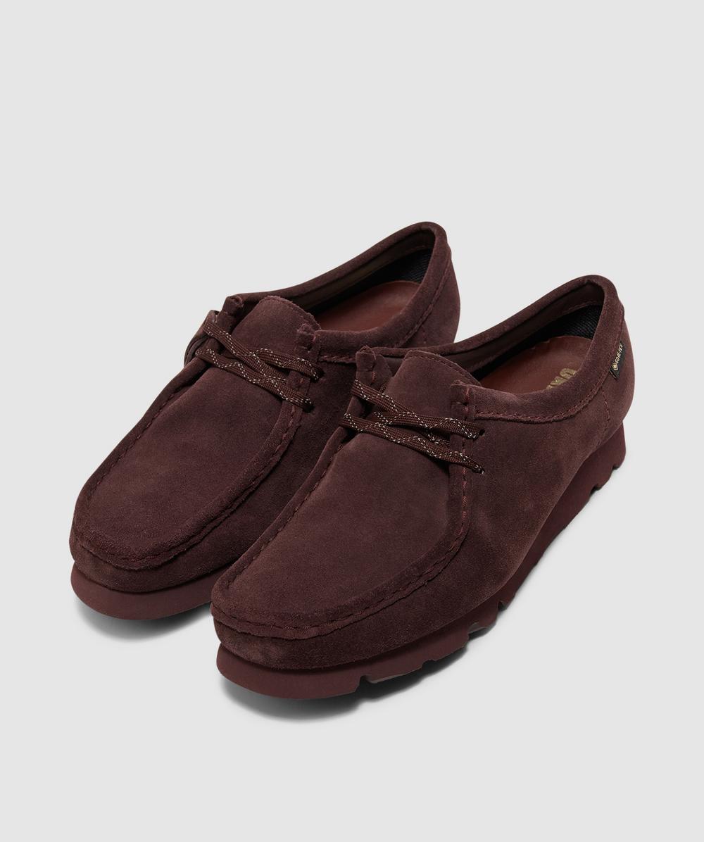 Clarks Originals Womens Wallabee Gore-Tex shoe | PURPLE GRAPE SDE