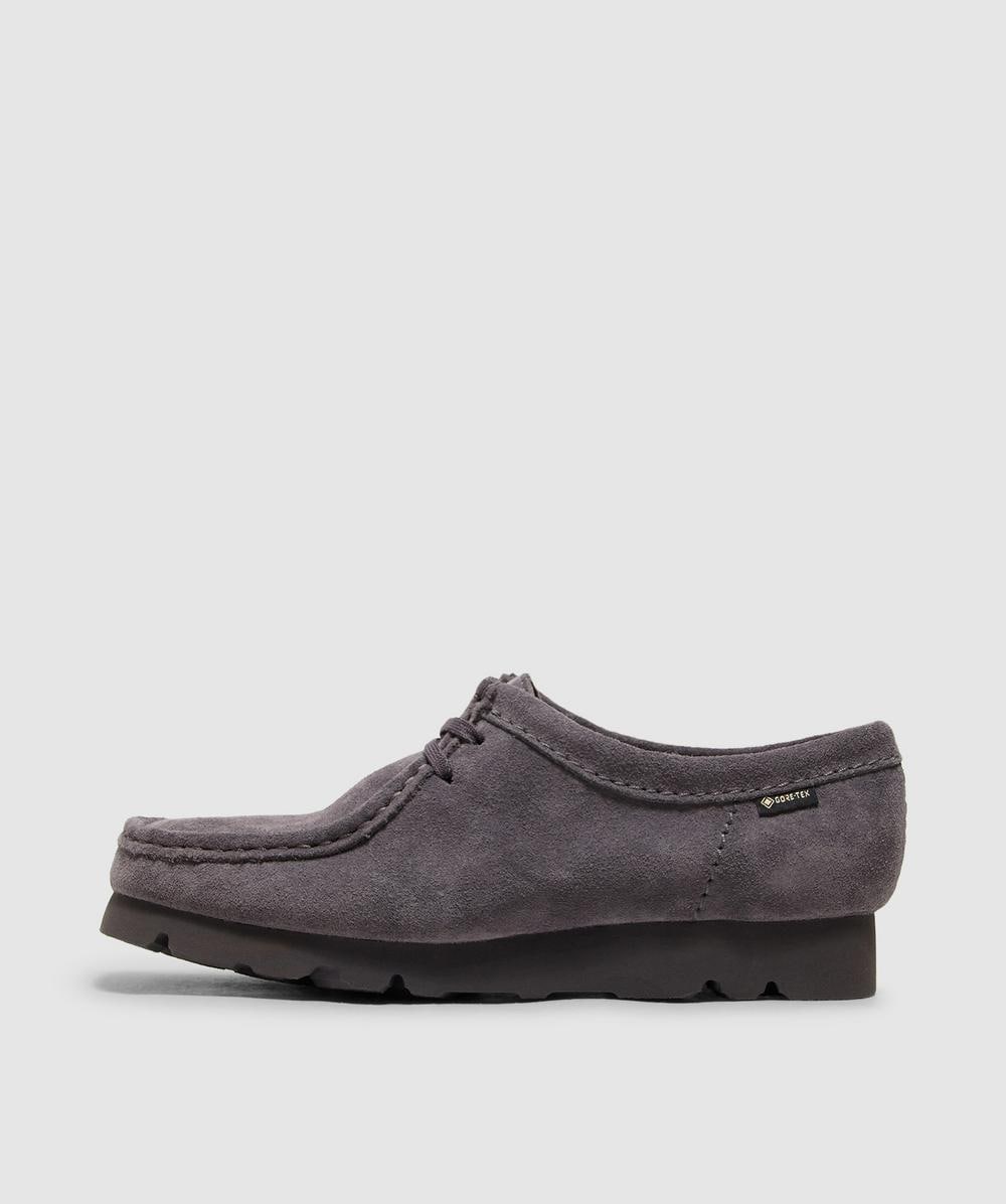 Clarks Originals Wallabee Gore-Tex Shoe (Purple Grey Suede - 3) - Size 3 - Women's, Unisex