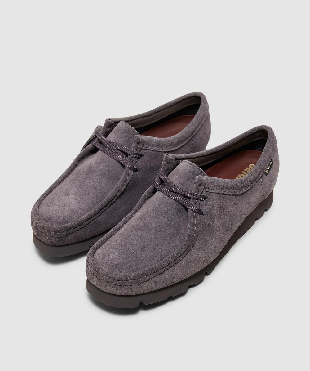 Clarks Originals Wallabee Gore-Tex shoe | PURPLE GREY SUEDE