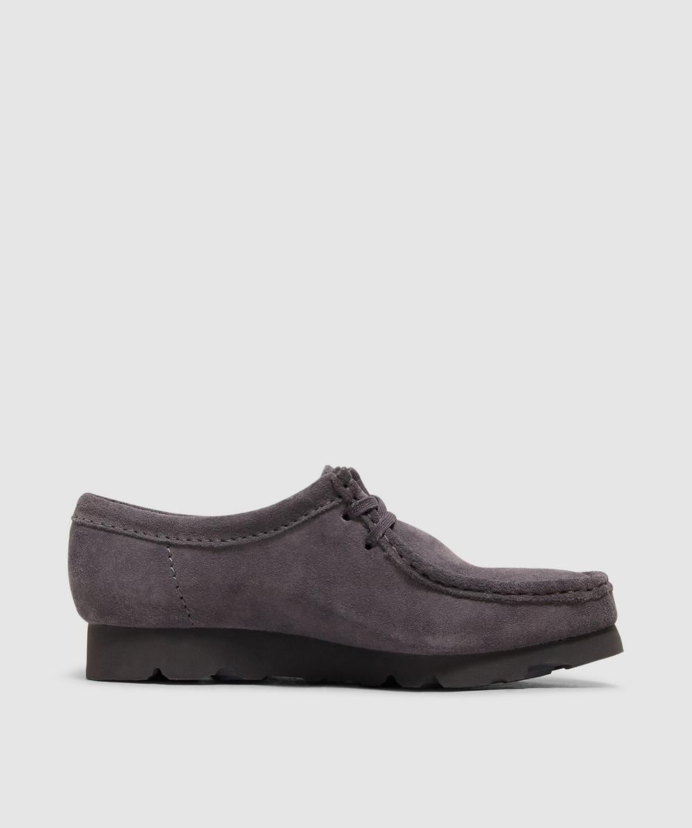 Clarks Originals Wallabee Gore-Tex shoe | PURPLE GREY SUEDE