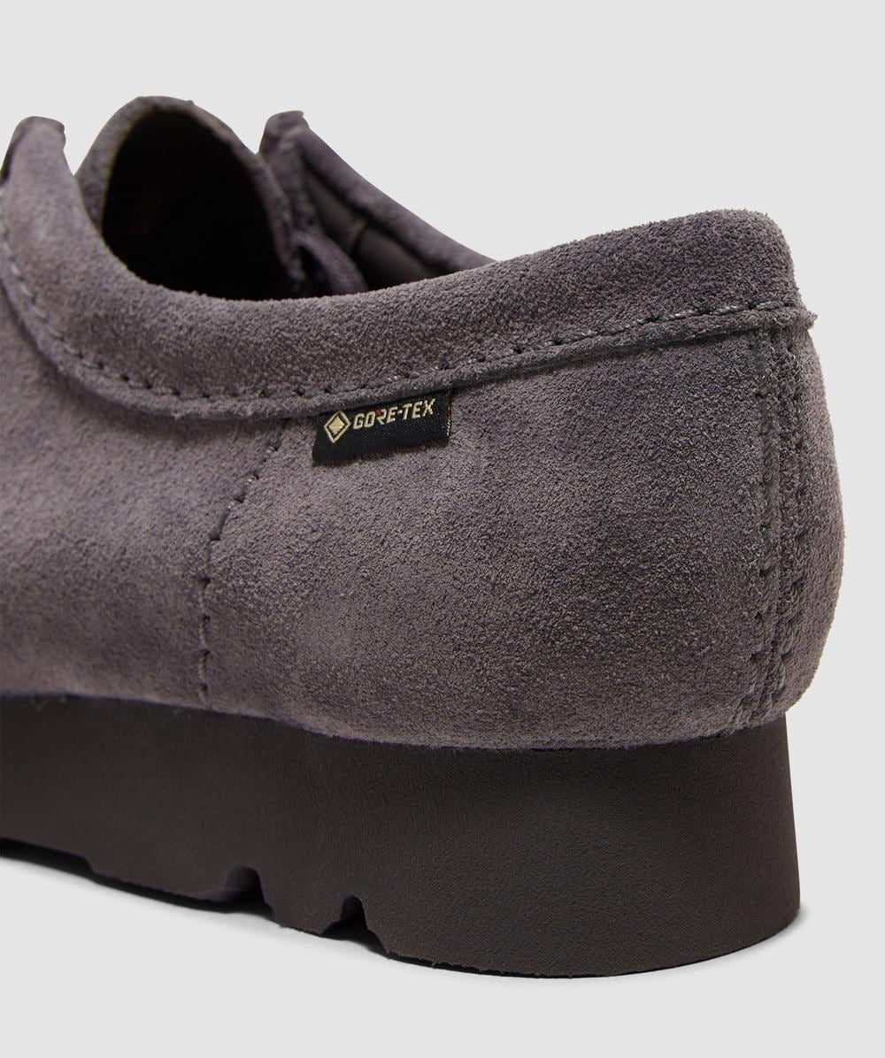 Clarks Originals Wallabee Gore-Tex shoe | PURPLE GREY SUEDE