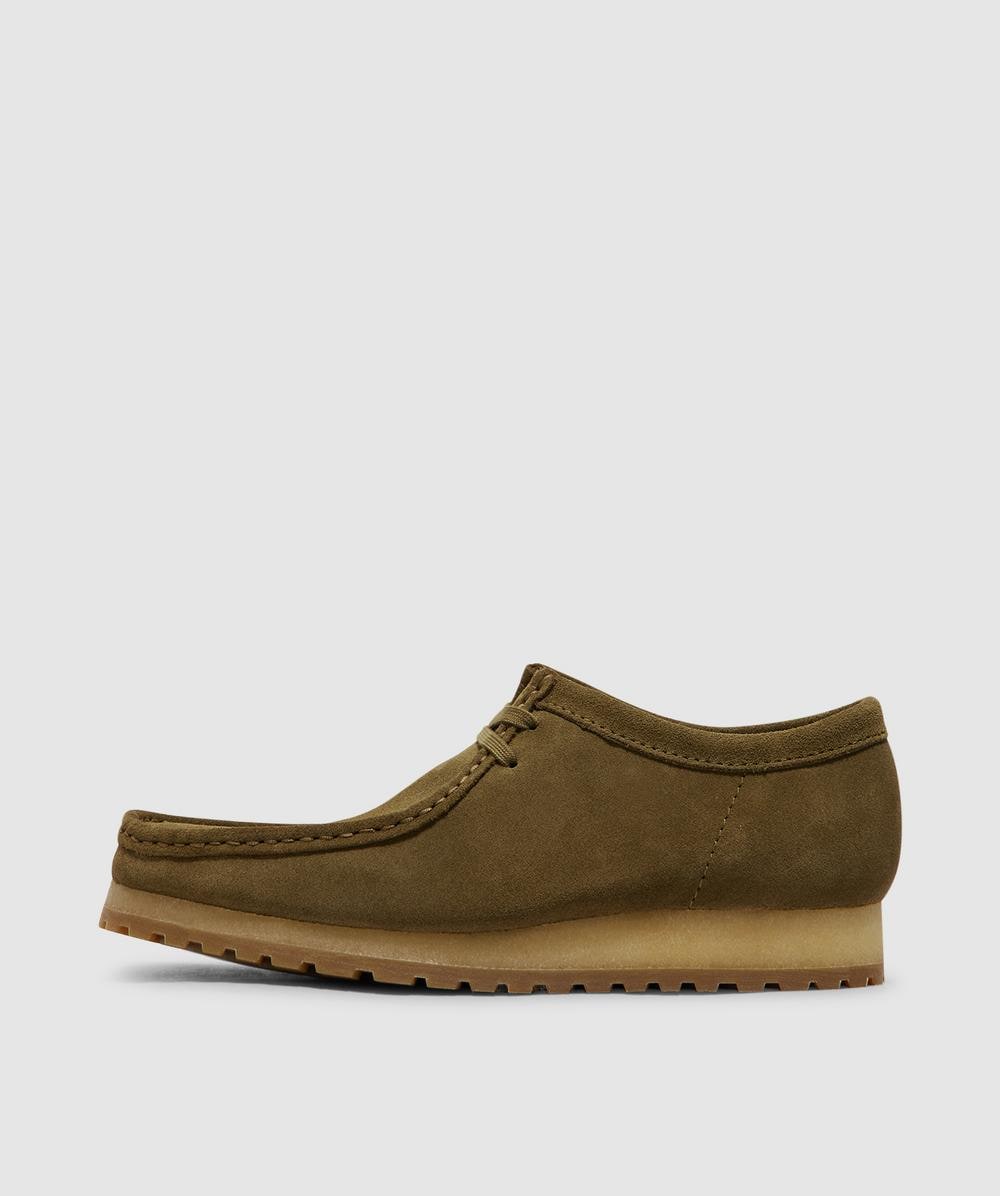 Clarks Originals Wallabee Rb Shoe In Green