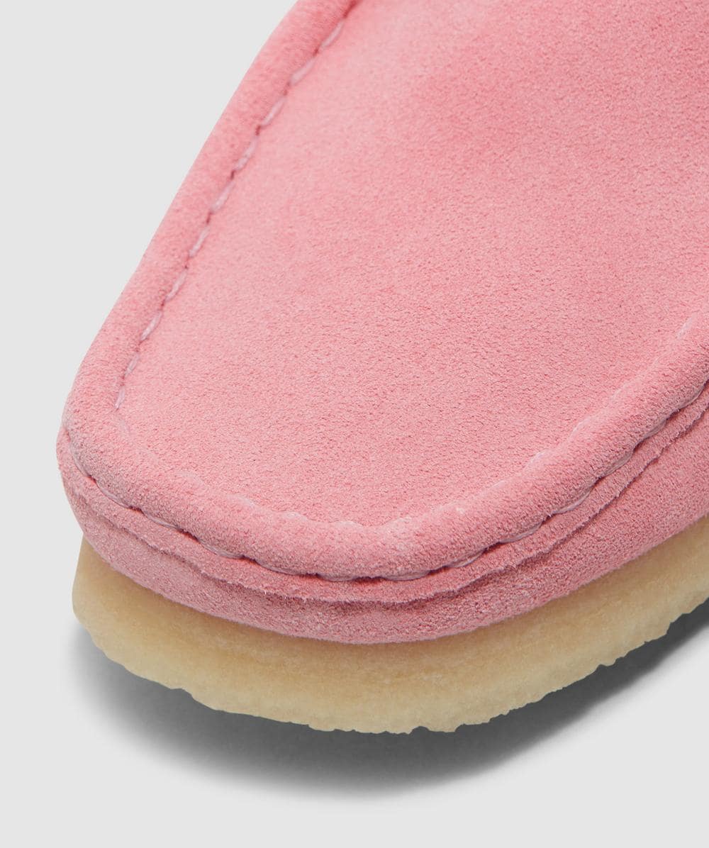 Clarks Originals Wallabee suede shoe | CANDY PINK | SEVENSTORE