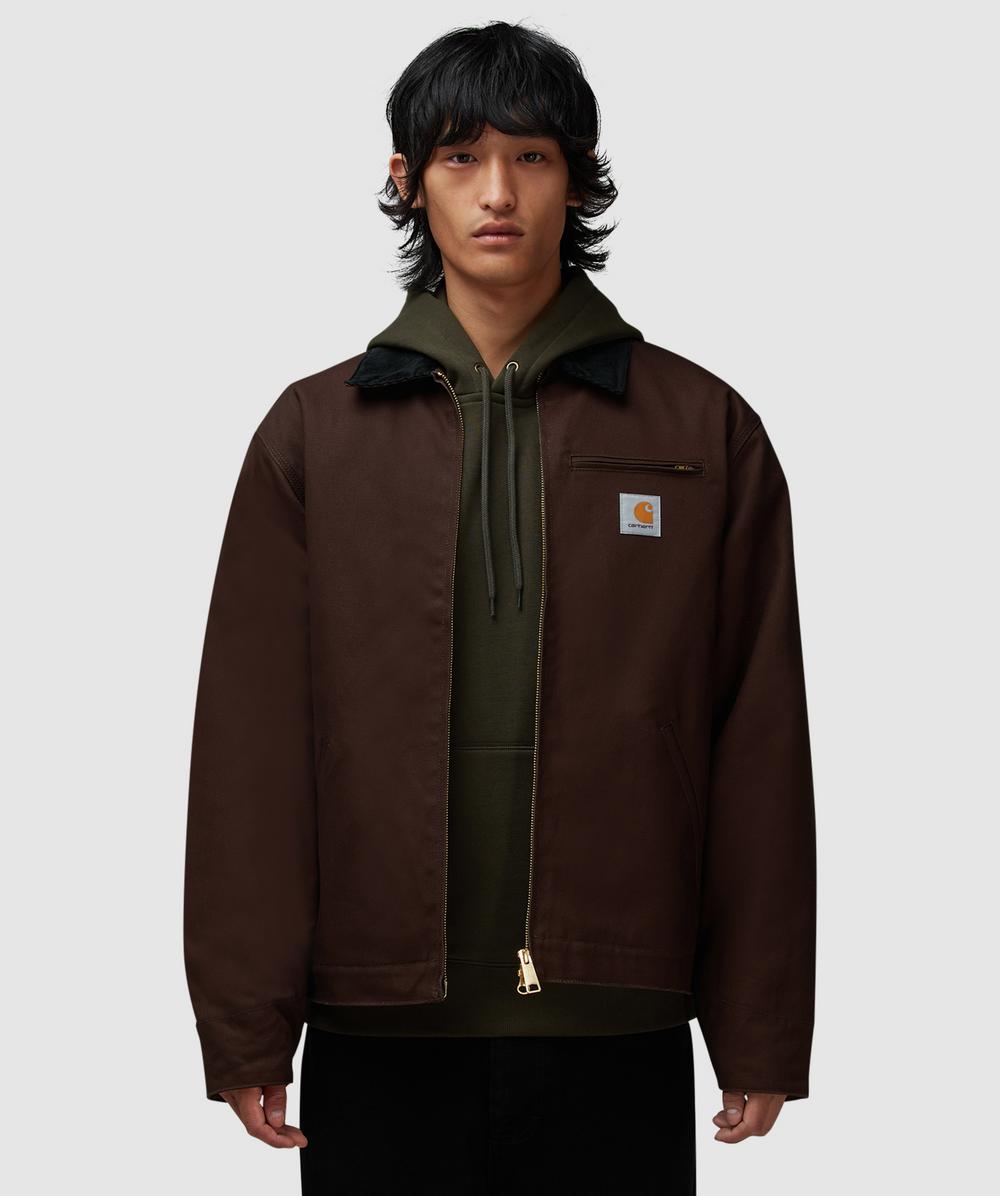 Carhartt Wip Detroit Winter Jacket In Brown