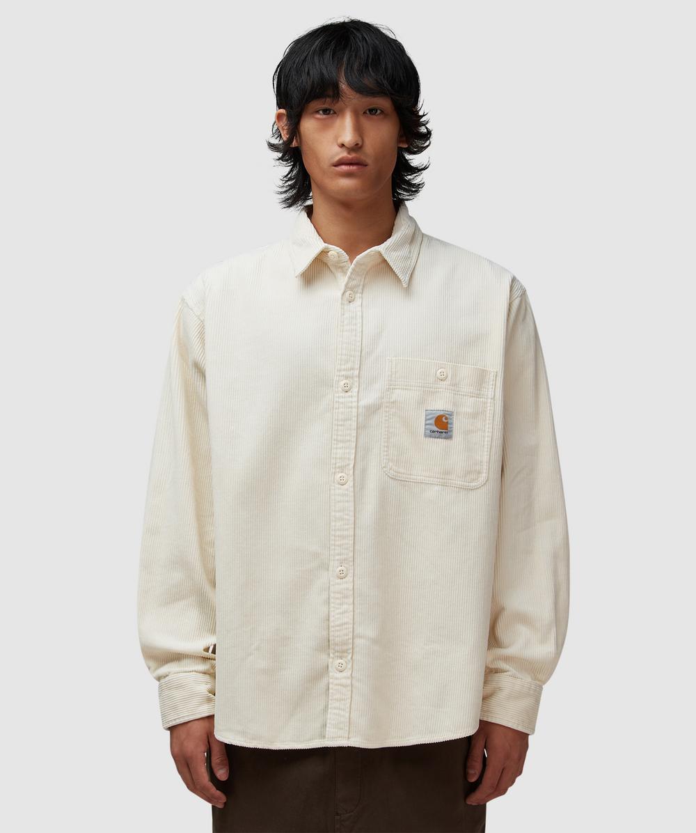 Carhartt Wip Long Sleeve Flint Shirt In Neutral