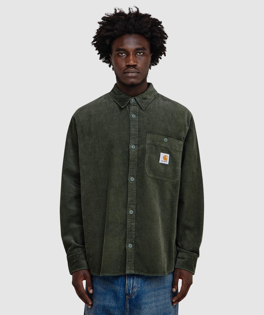 Carhartt Wip Flint Shirt In Green