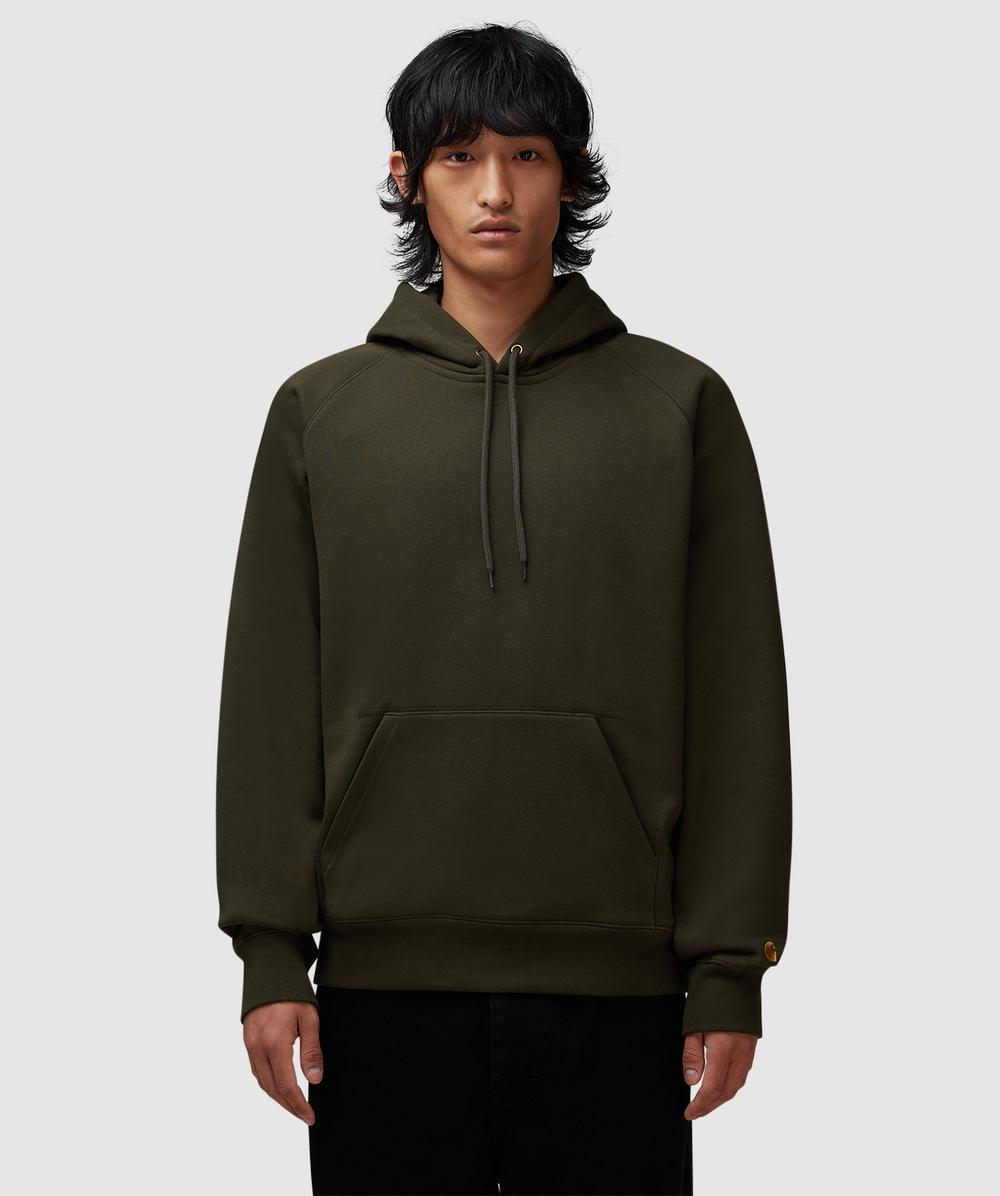 Carhartt Wip Chase Hoodie In Green