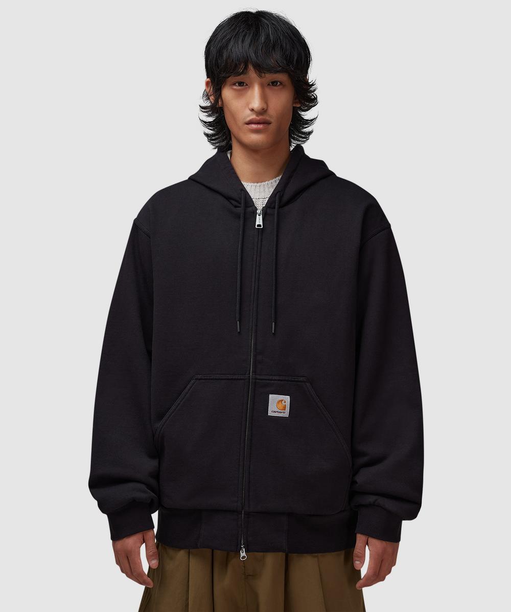 Carhartt Wip Active Sweat Jacket In Black