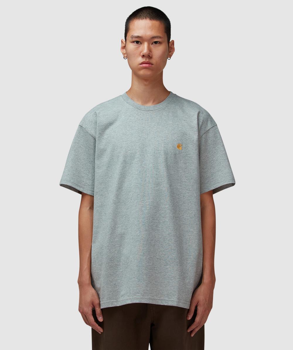 Carhartt Wip Chase T-shirt In Gray