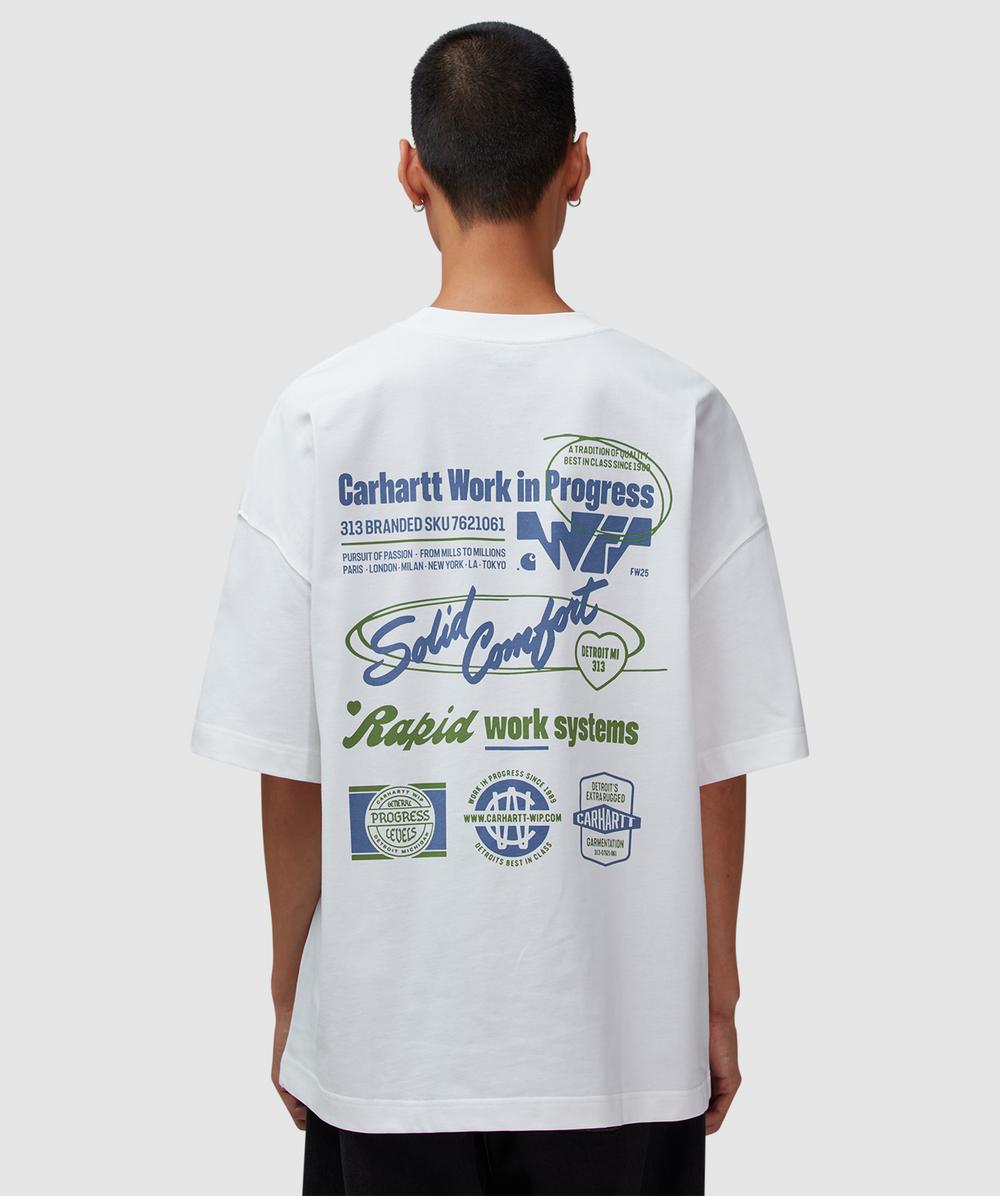 Carhartt Wip Networks T-shirt In White